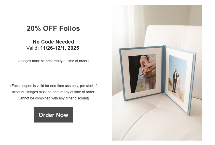 Vision Art Black Friday Deal 2025 Folios